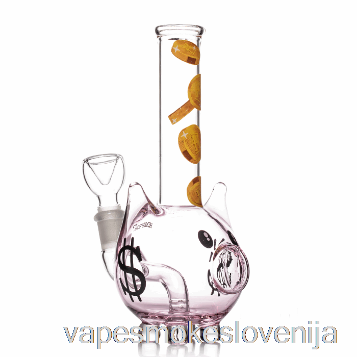 Vape Slovenija Hemper Prašiček Bong Pink